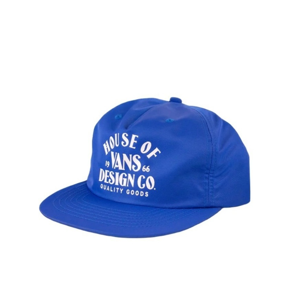 Vans House of Vans Design Co True Blue Unstructured Snapback Hat Size OS NEW